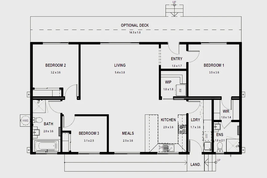 Homestead 2 Floorplan